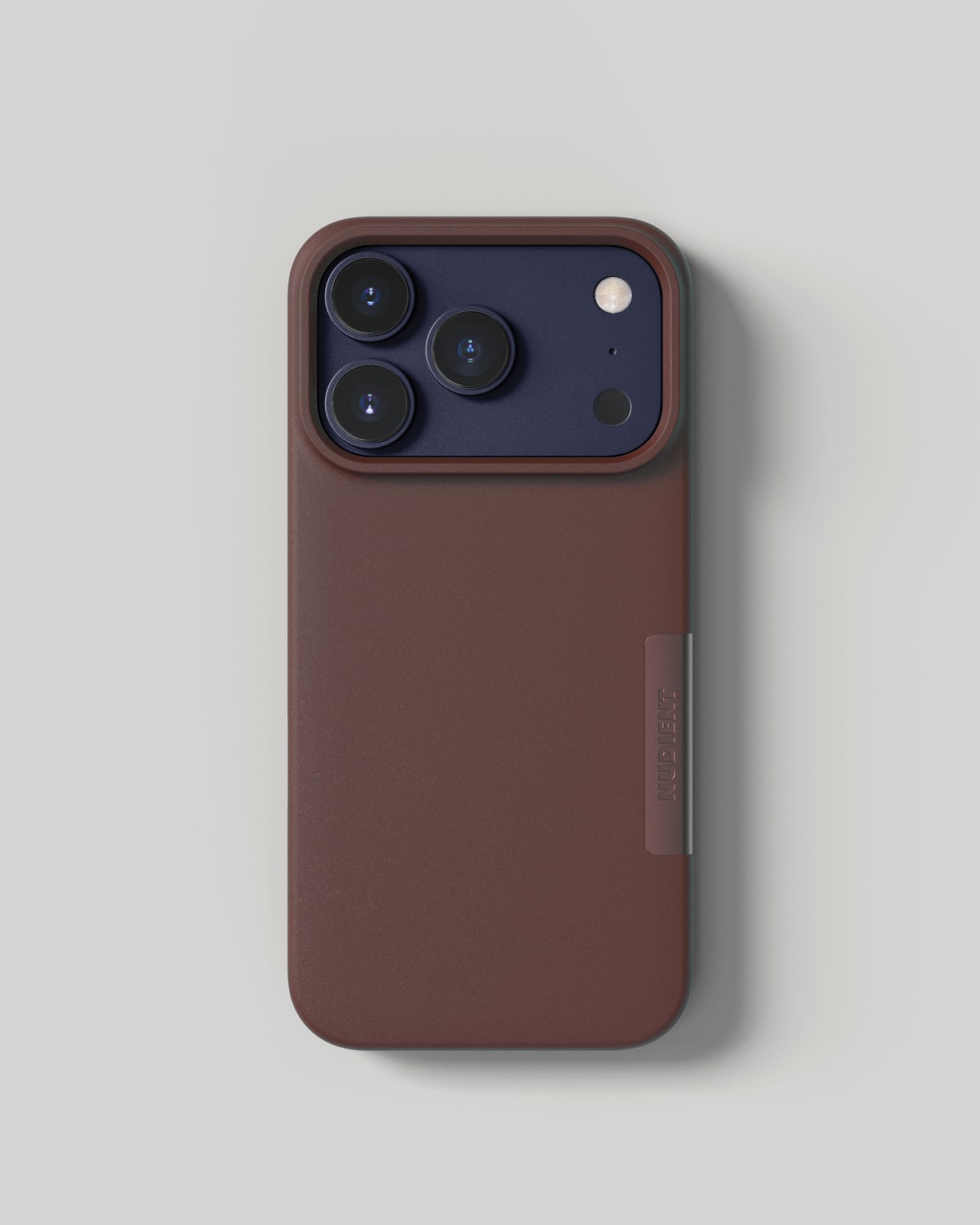 Thin Case - Burgundy Red - iPhone 17 Pro – NUDIENT