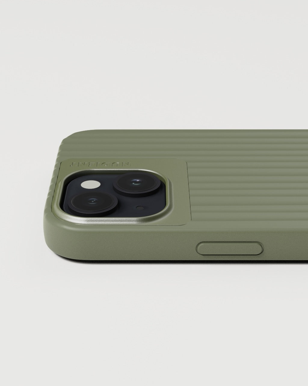 Bold Case - iPhone 15 - Linen Beige & Olive Green
