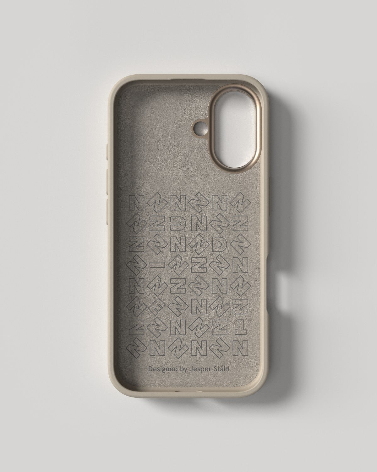 Bold Case - iPhone 16 - Linen Beige & Chalk White