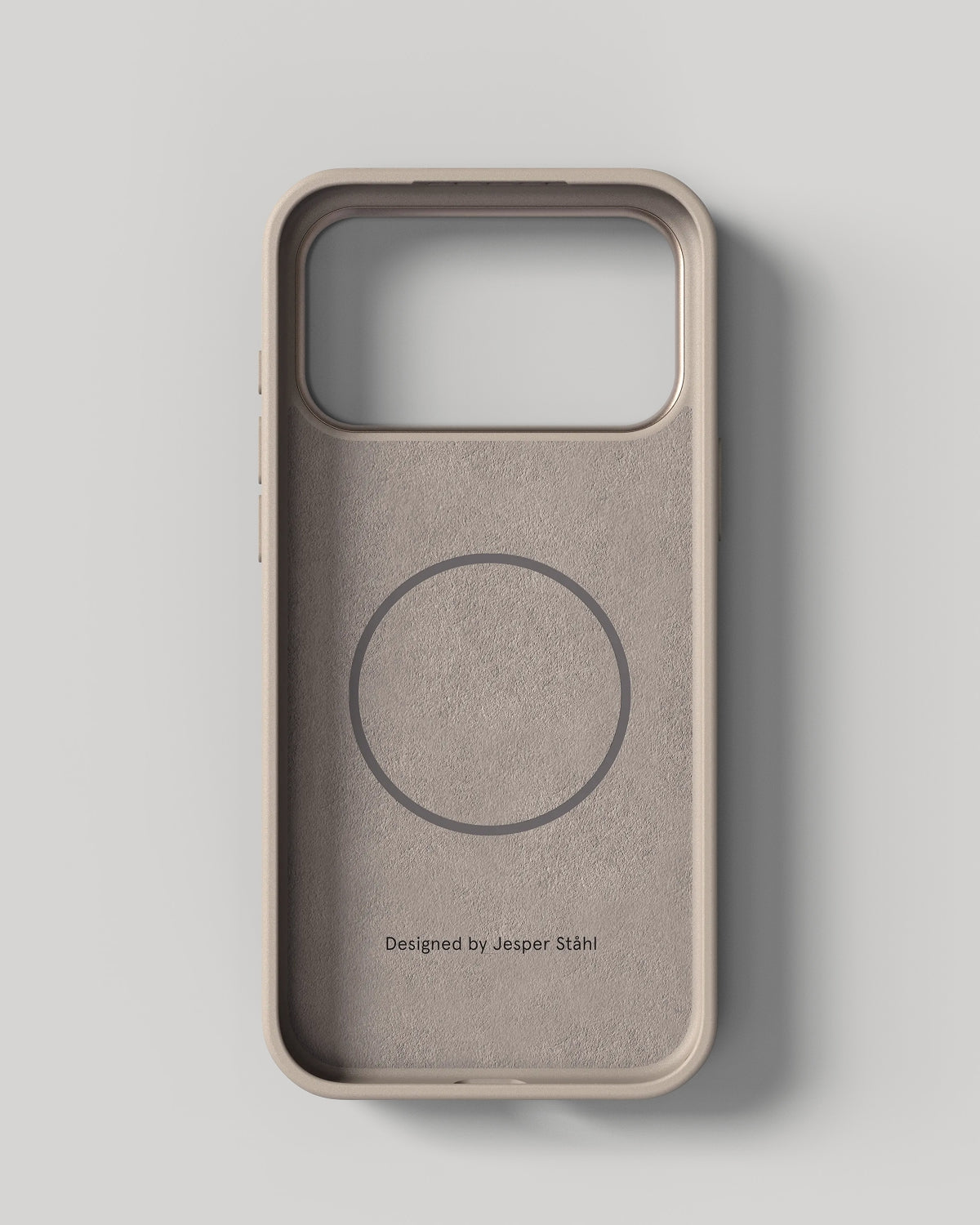 Bold Case MagSafe - Linen Beige - iPhone 17 Pro Max – NUDIENT