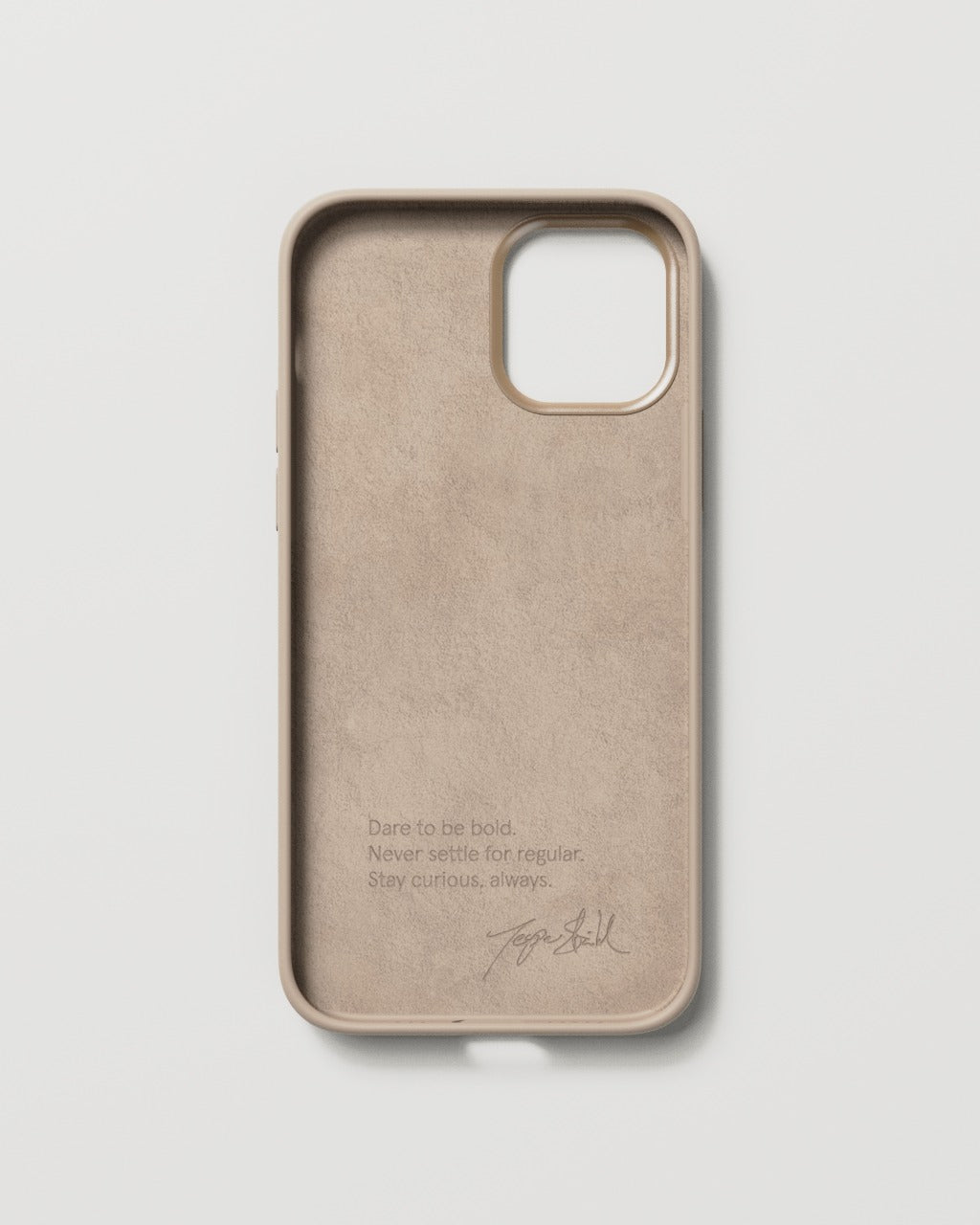 Bold Case - Linen Beige - iPhone 12 Pro – NUDIENT