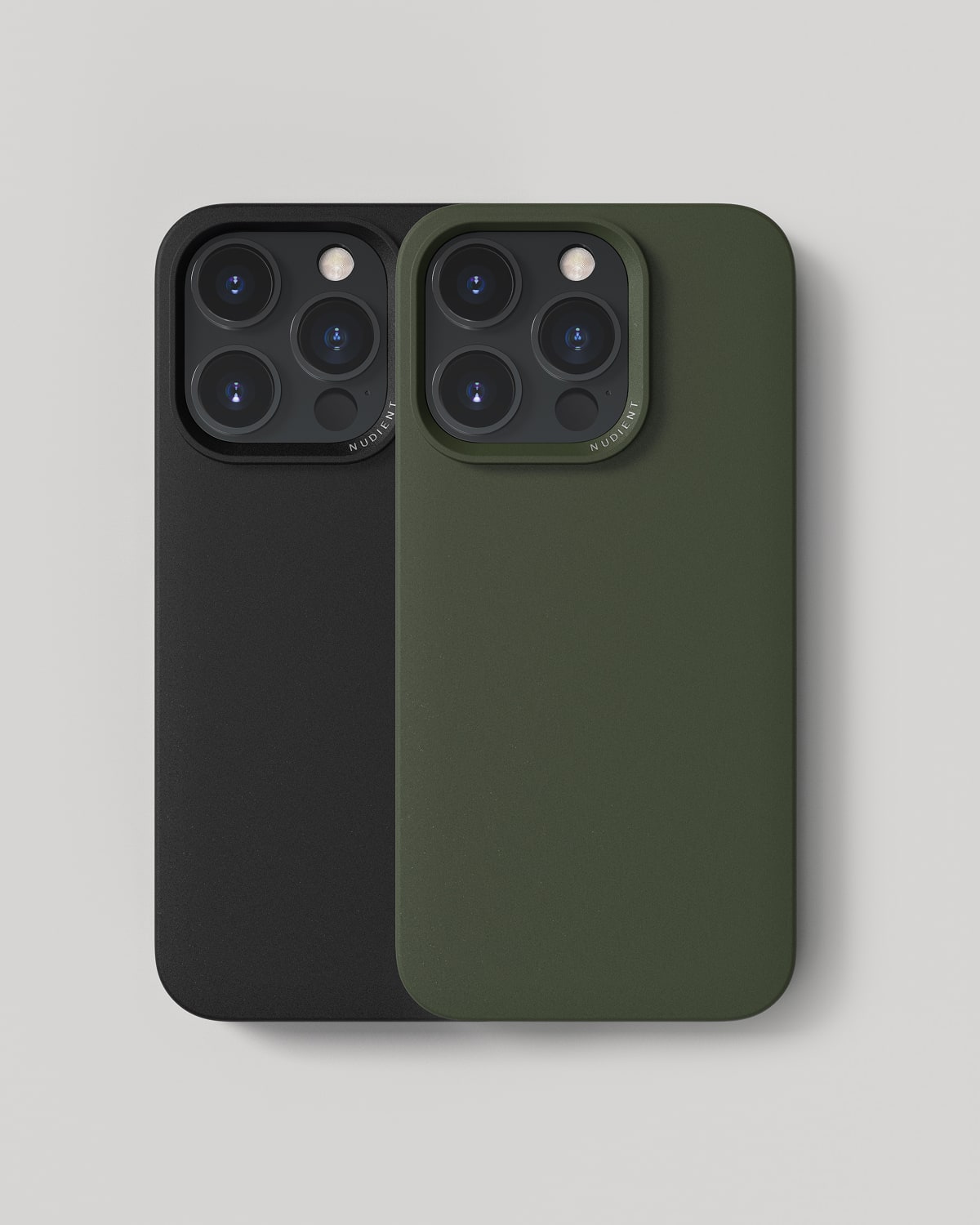 Thin Case - iPhone 14 Pro - Ink Black & Pine Green